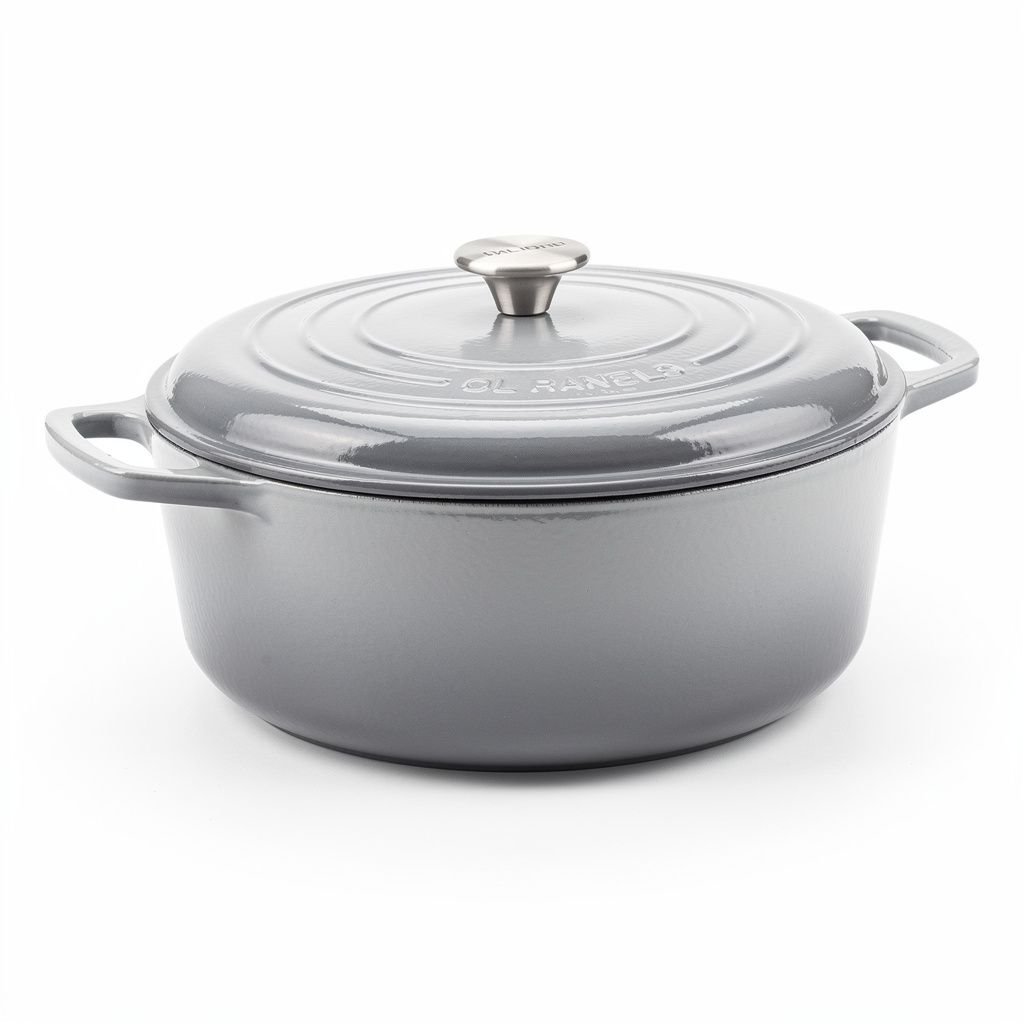 6-Quart Enameled Cast Iron Dutch Oven