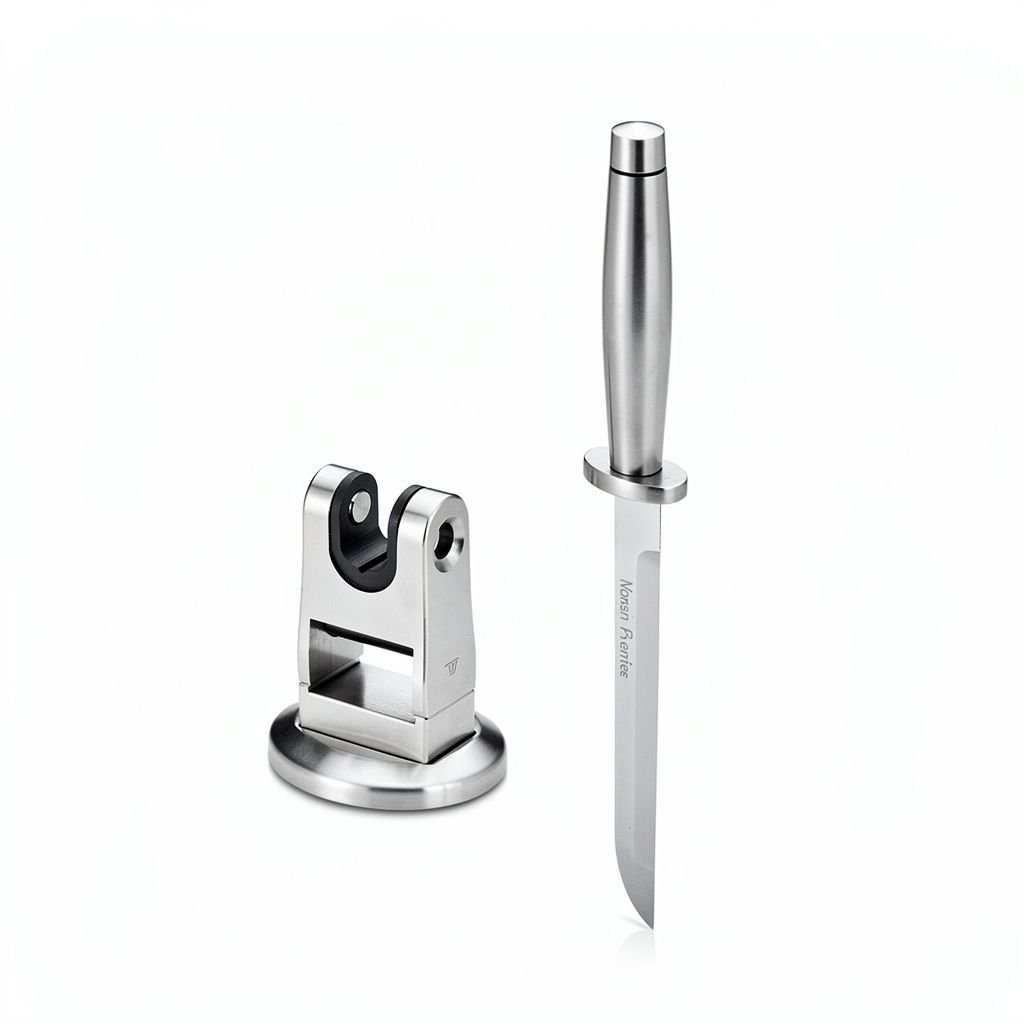 Honing Steel and Sharpener Set