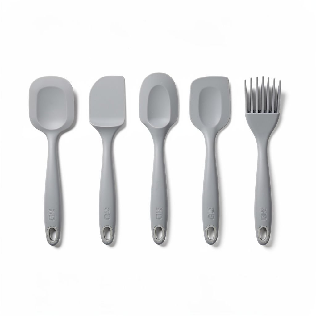 Silicone Spatula Set, 5-Piece