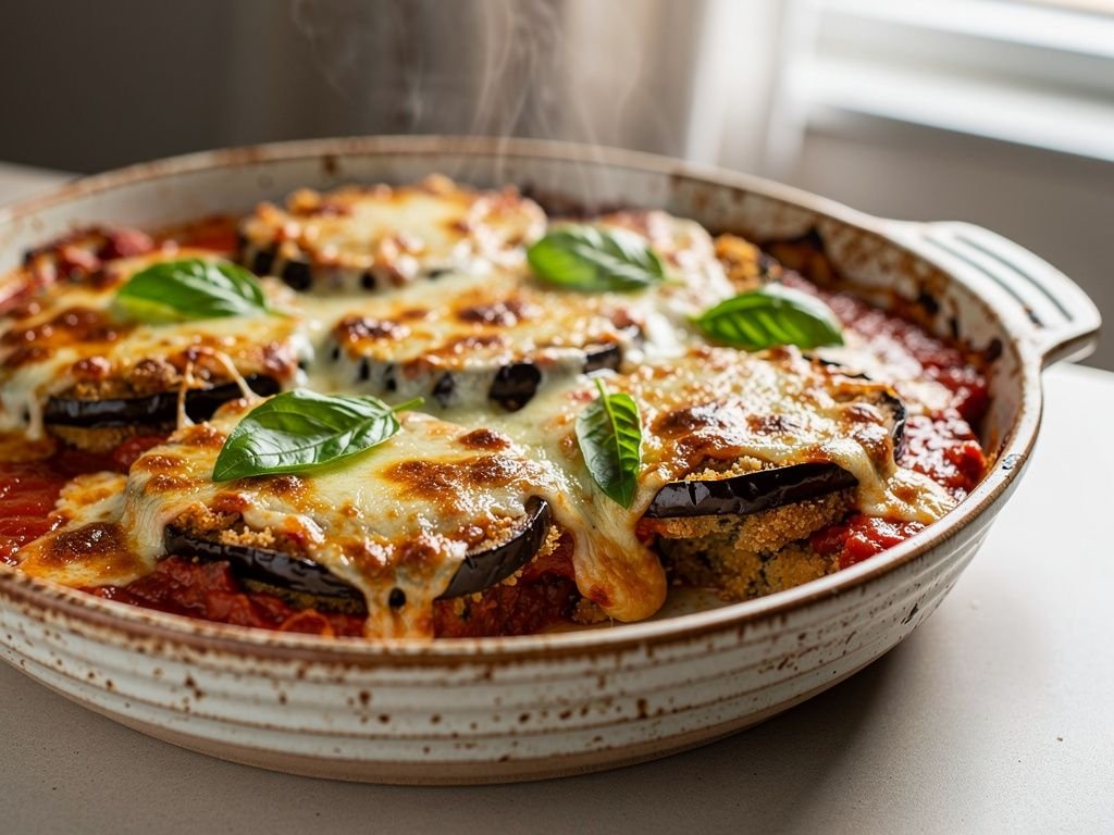Baked Eggplant Parmesan