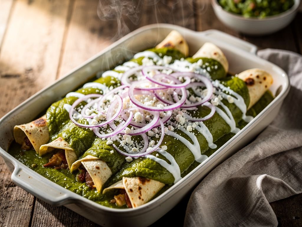 Enchiladas Verdes