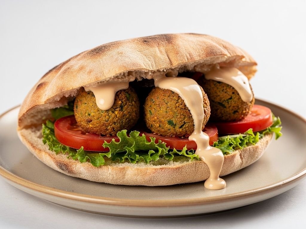 Falafel with Tahini Sauce