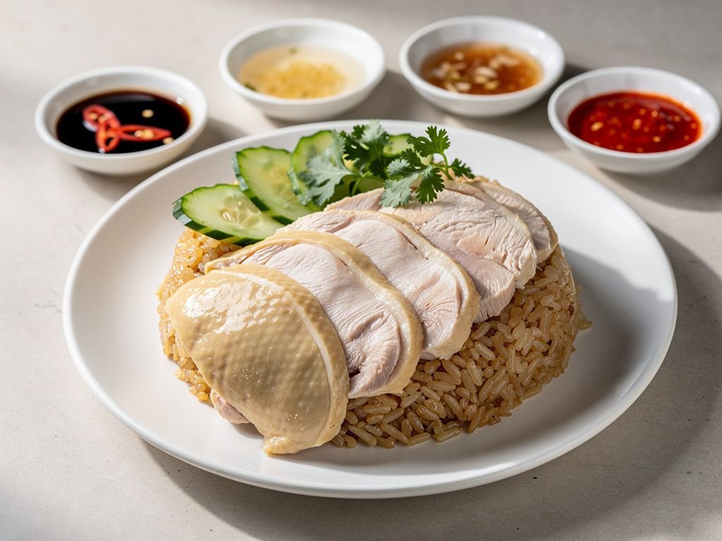 Hainanese Chicken Rice