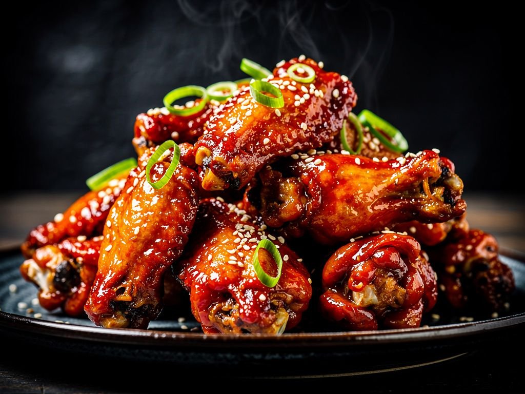 Korean-Style Fried Chicken Wings