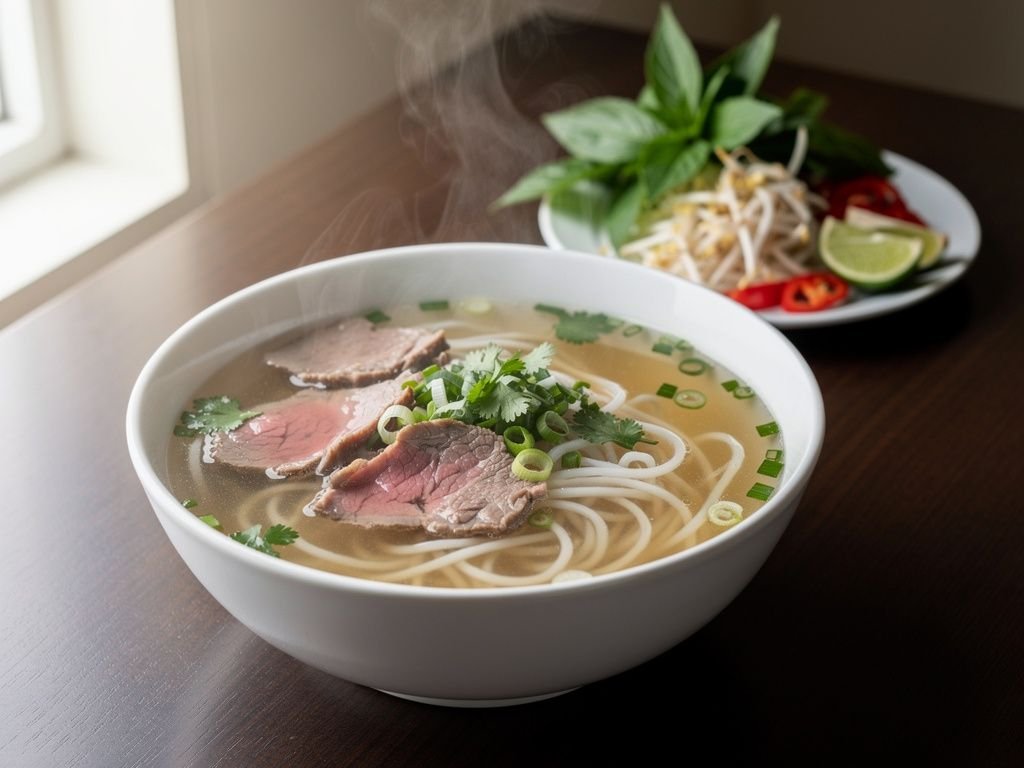 Pho Bo (Vietnamese Beef Noodle Soup)