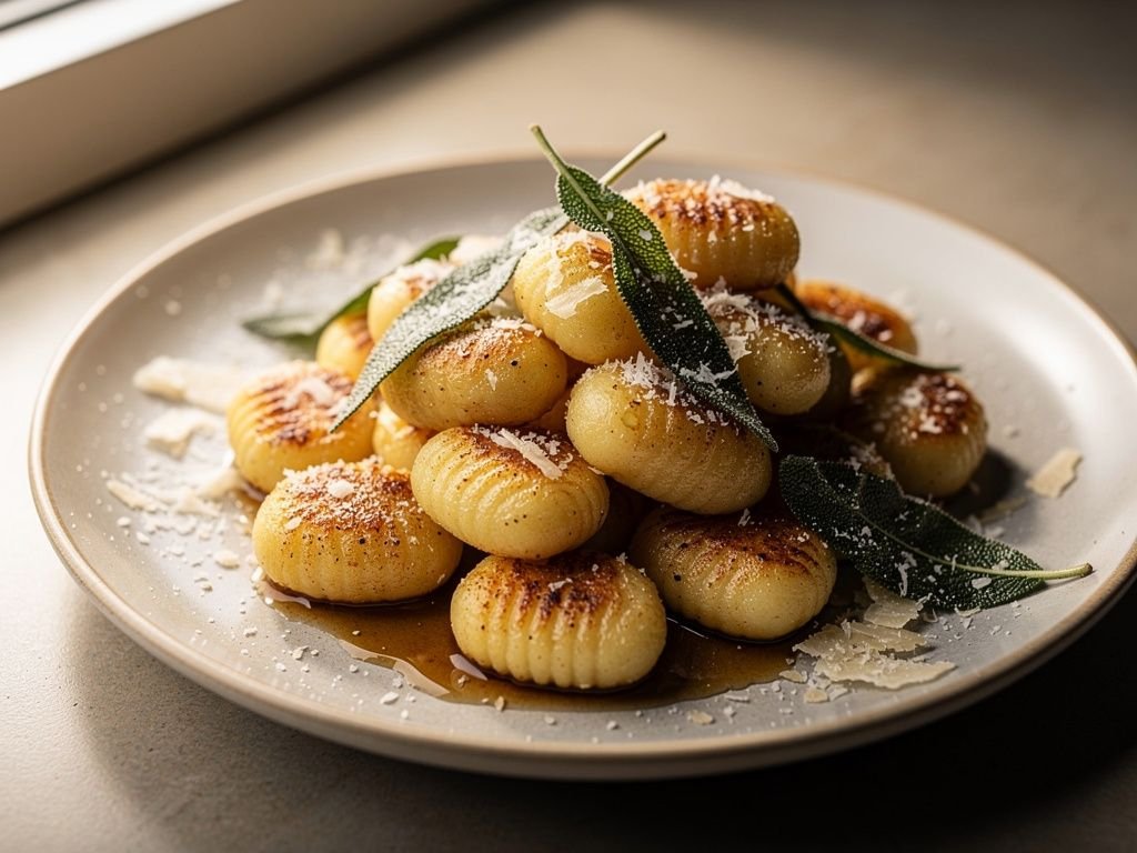 Potato Gnocchi with Brown Butter and Sage
