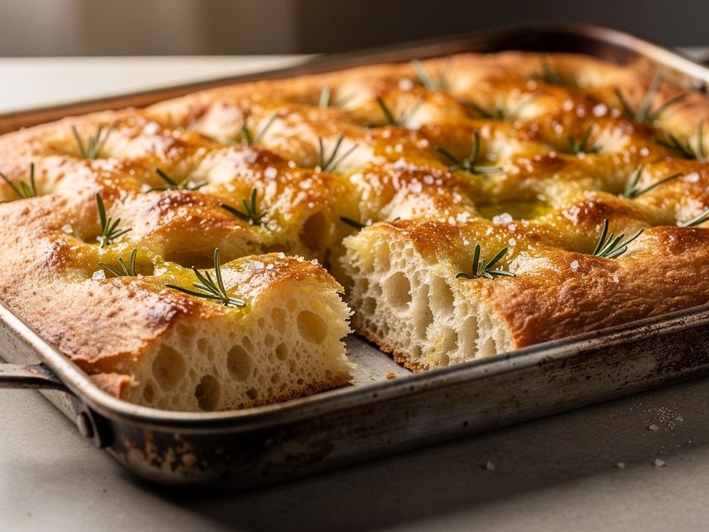 Rosemary Sea Salt Focaccia