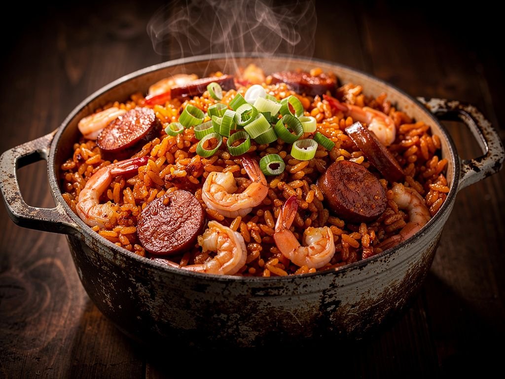Shrimp and Andouille Jambalaya