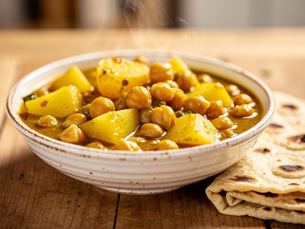 Trinidadian Curry Channa and Aloo