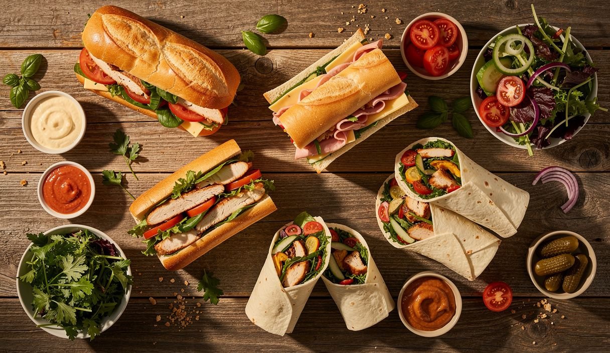 Sandwiches and Wraps
