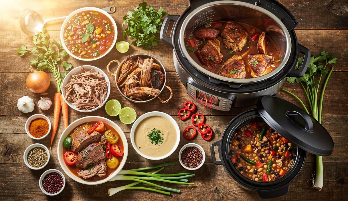 Slow Cooker and Instant Pot